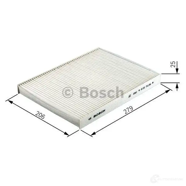 Салонный фильтр BOSCH CF-VW-4 1987431012 (A 501) 350963 1987432012 изображение 3