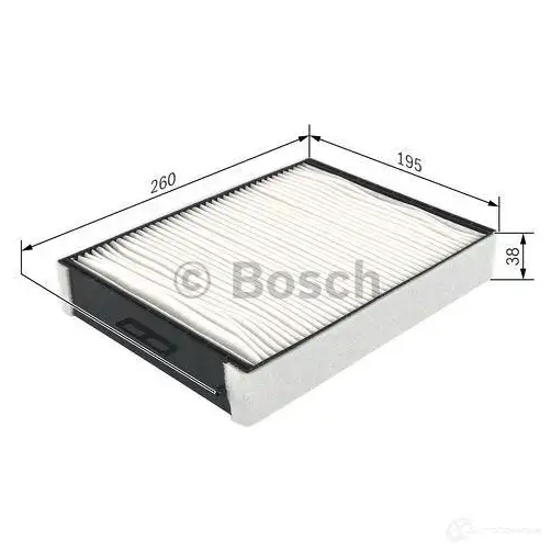 Салонный фильтр BOSCH 351151 6FTV09 M 2256 1987432256 - Изображение 1