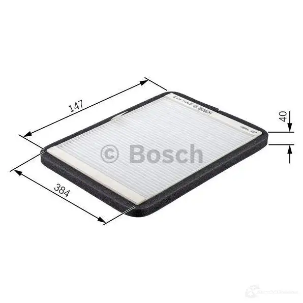 Салонный фильтр BOSCH R 1454 1987431454 YOQXJ9 350943 - Изображение 1
