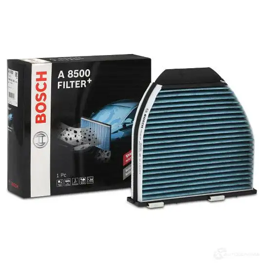 Салонный фильтр BOSCH 343531 A 8500 MCSS8 0986628500 - Изображение 1