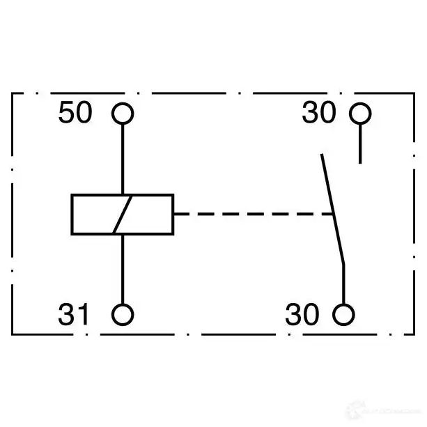 Реле BOSCH 324286 P R004 SCUMP 0333009004 - Изображение 1
