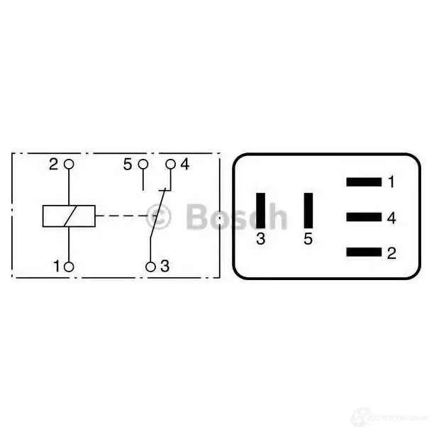 Реле BOSCH JZVYE 334826 V 23074-A4001-X70 0986332021 - Изображение 1