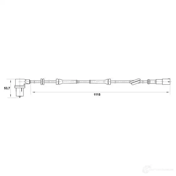 Датчик АБС BOSCH WS6163 0265006163 315026 DF 6