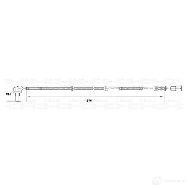 Датчик АБС BOSCH 0265006385 DF 6 315132 WS6385 - Изображение 1