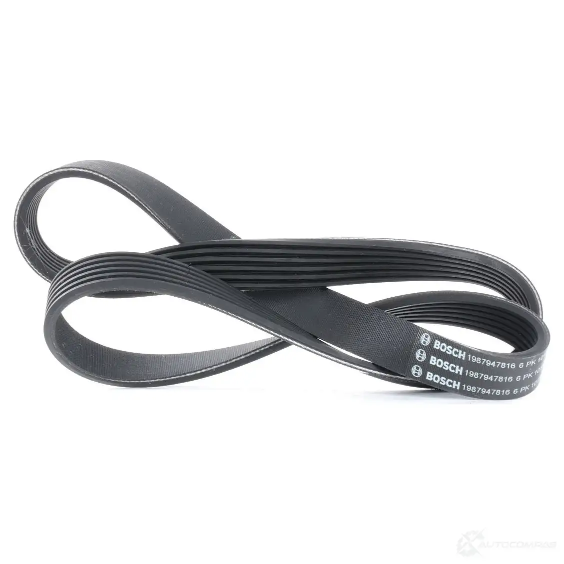 Приводной ремень, поликлиновой BOSCH 6PK1015 356804 6 PK 1015 1987947816 - Изображение 1