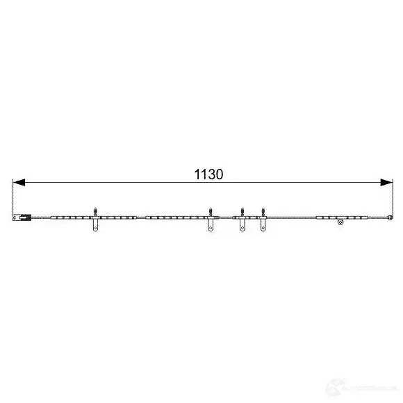 Датчик износа тормозных колодок BOSCH AP81 1 351450 1987473016 FYTMHU
