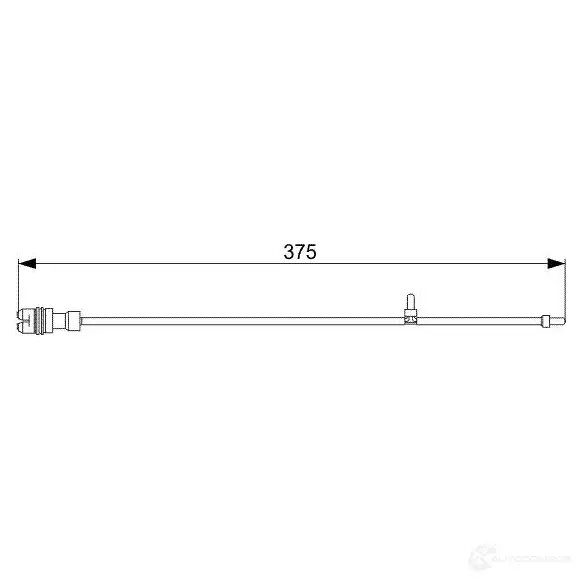 Датчик износа тормозных колодок BOSCH 351469 1987473035 AP30 7 0HW40