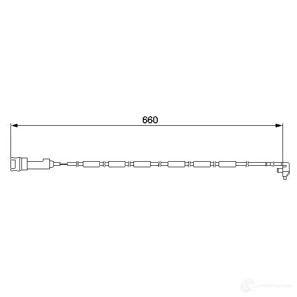 Датчик износа тормозных колодок BOSCH AP18 1 XKQKP8 352203 1987474923