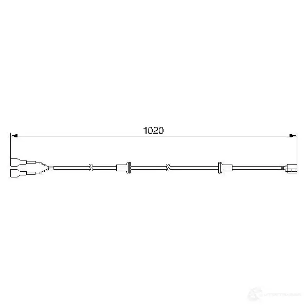 Датчик износа тормозных колодок BOSCH 352246 9 76 1987474976 AP224 изображение 0