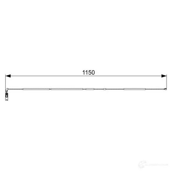 Датчик износа тормозных колодок BOSCH 1987473004 655W5N 351439 AP 805