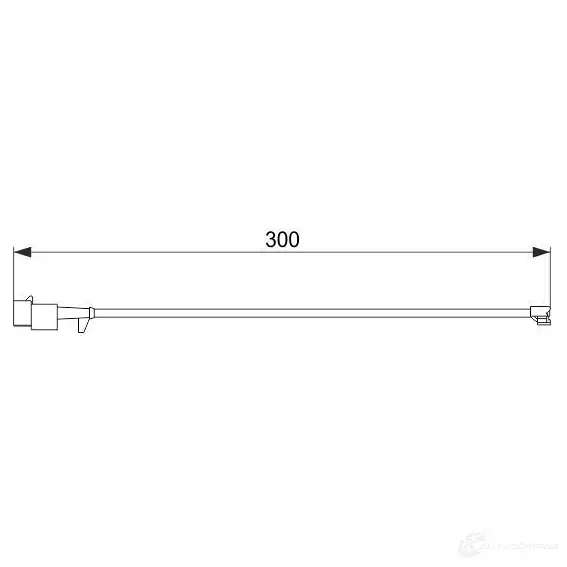 Датчик износа тормозных колодок BOSCH 351985 TSQWMFM A P866 1987474576