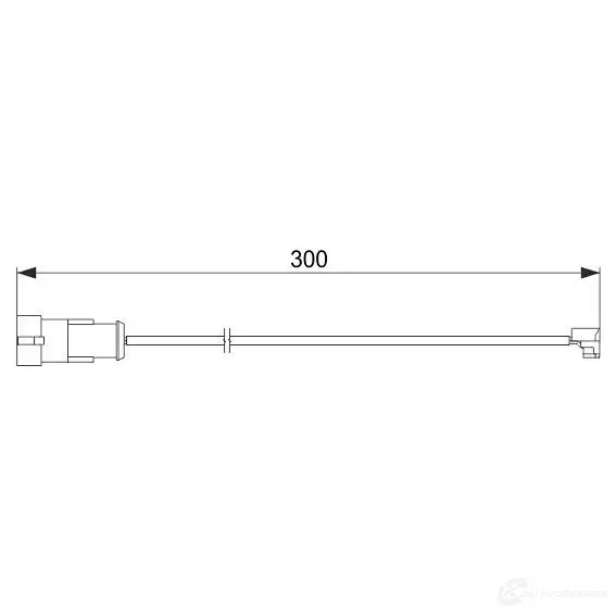Датчик износа тормозных колодок BOSCH AP 863 351982 1987474573 K7ZQ6ZI