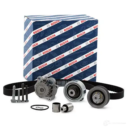 Комплект ремня грм с водяным насосом BOSCH WASSERPUMPEN-SET 357692 8 872 1987948872 изображение 2