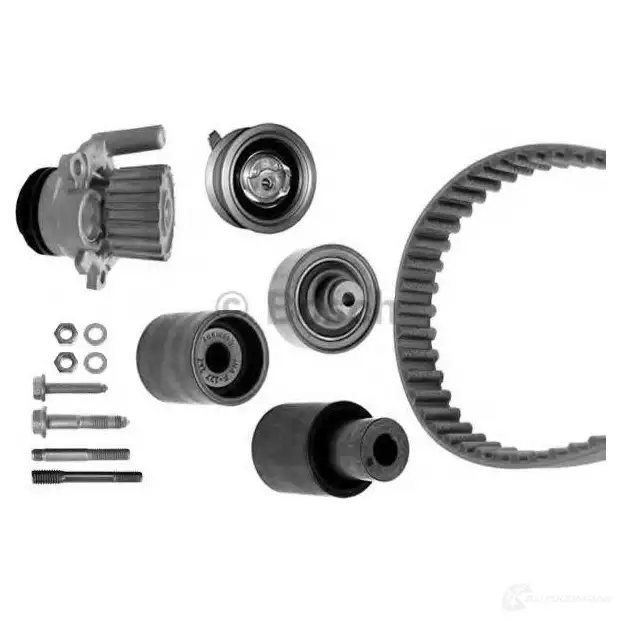 Комплект ремня грм с водяным насосом BOSCH WASSERPUMPEN-SET 357692 8 872 1987948872 изображение 3