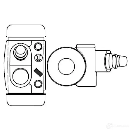 Рабочий тормозной цилиндр BOSCH 369521 f026002391 U1YPDFW WC2 391