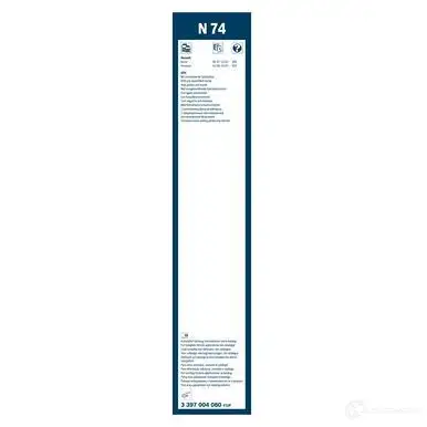 Щетка стеклоочистителя BOSCH 360417 55CEX4 3397004080 N 74 - Изображение 1