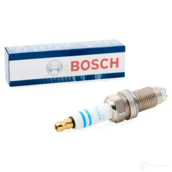 Свеча зажигания никелевая super plus BOSCH 0242240590 310960 FGR6HQE0 FGR 6 HQE 0 изображение 0