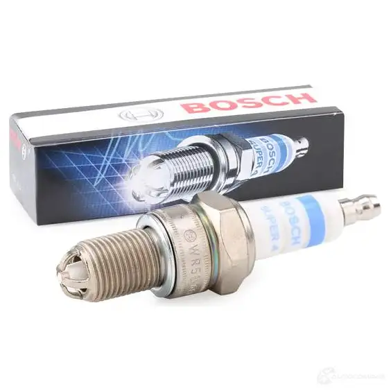 Свеча зажигания никелевая super 4 BOSCH 311003 WR 56 0242242505 PDQ3N - Изображение 1
