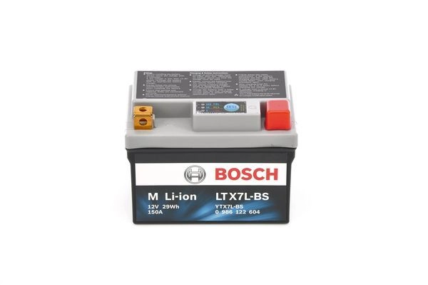 Аккумулятор 2.4 ач обратная 150 а 12 в 113x69x85 BOSCH 0986122604 333563 A799N7W LTX7L-BS LION - Изображение 1