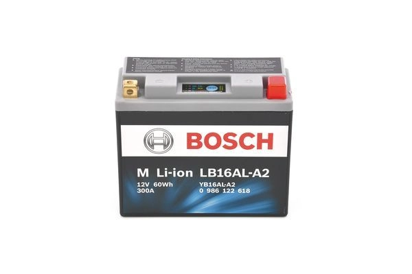 Аккумулятор 5 ач обратная 290 а 12 в 150x65x130 BOSCH LB16AL-A2 LION 333591 FPD63O 0986122618 - Изображение 1