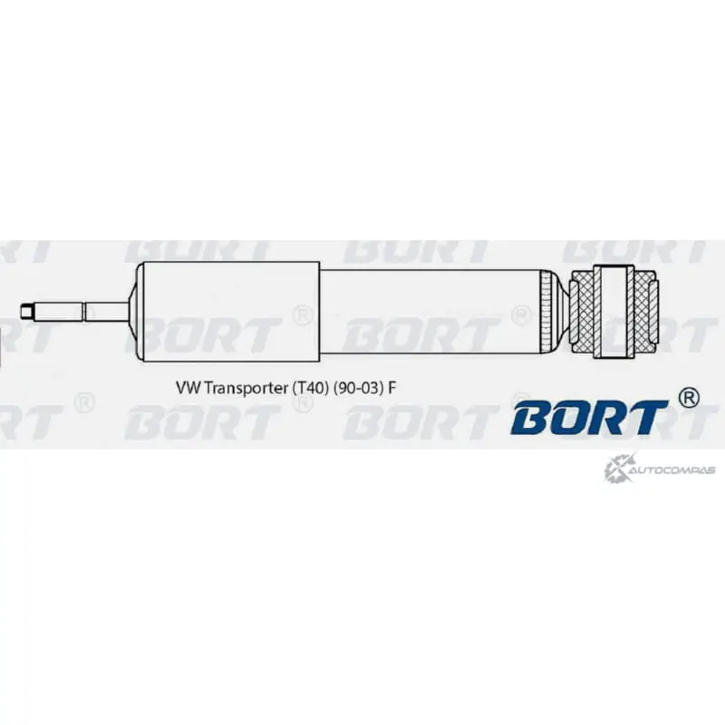 Амортизатор газомасляный передний BORT 1422495376 JJJZM1J G11545001 X77K7 F изображение 0