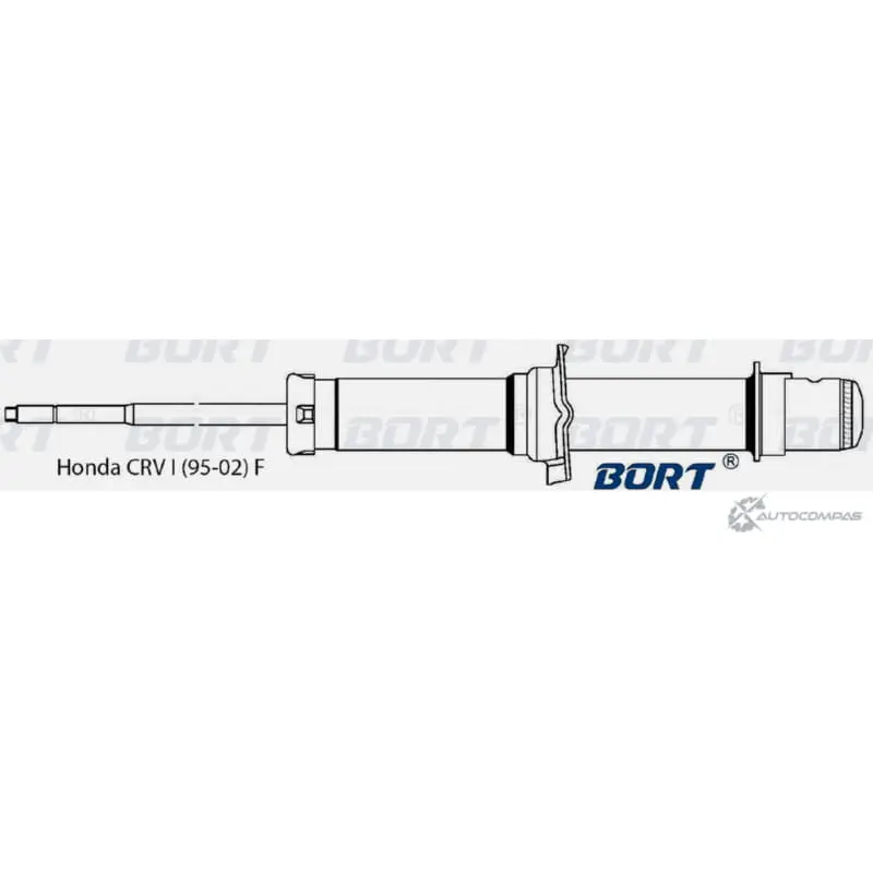 Стойка амортизационная газомасляная передняя BORT J6HVJ 1422495759 G41242004 2769 5N