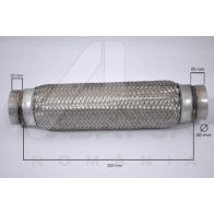 Гофра глушителя ASAM 67815 HM PP3LK 1420433875 6422026678157