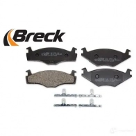 Тормозные колодки, комплект BRECK 4 G8MTI 208870070200 2295254 5906295145127 - Изображение 4