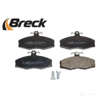 Тормозные колодки, комплект BRECK 2295252 WX9 9MS5 5906295145110 208610070200 - Изображение 4