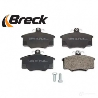 Тормозные колодки, комплект BRECK 205740070100 2295239 OGQ DX 5906295146223 - Изображение 4