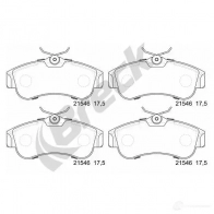 Тормозные колодки, комплект BRECK 2295312 5906295145899 215460070100 DWITZ5 V - Изображение 2