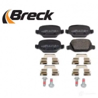 Тормозные колодки, комплект BRECK 235170070400 5901958620171 2295441 ZIE1D 2O - Изображение 4