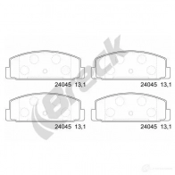 Тормозные колодки, комплект BRECK 240450070400 FE2 Z53 5906295146872 2295514 - Изображение 2