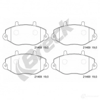 Тормозные колодки, комплект BRECK 5906295145295 2B PCTB 2295306 214690070100 - Изображение 2