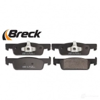 Тормозные колодки, комплект BRECK 257020070200 5901958621628 UJ 1CUNO 2295641 - Изображение 4