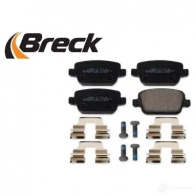 Тормозные колодки, комплект BRECK QEXRXM Y 245370070200 5906295148661 2295568 - Изображение 4