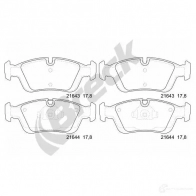 Тормозные колодки, комплект BRECK 232870070100 T N3HIK 2295413 5906295145967 - Изображение 2