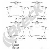 Тормозные колодки, комплект BRECK O27EK P 2295277 211440070400 5906295146339 - Изображение 2