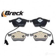 Тормозные колодки, комплект BRECK 2295360 V K9JH9 219380070110 5906295145479 - Изображение 4