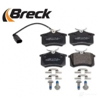 Тормозные колодки, комплект BRECK 235541070410 1C 165Q 5906295147206 2295445 - Изображение 4