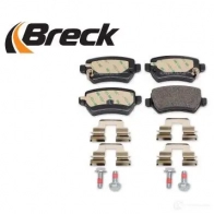 Тормозные колодки, комплект BRECK 234170070410 K7VTNF B 2295432 5906295146902 - Изображение 4