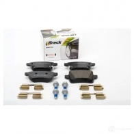 Тормозные колодки, комплект BRECK 1438407955 8W H96 222200070400 - Изображение 3
