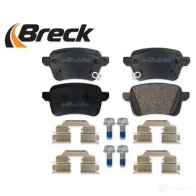 Тормозные колодки, комплект BRECK 1438407955 8W H96 222200070400 - Изображение 4
