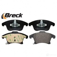 Тормозные колодки, комплект BRECK 222690070100 1438407957 4GGY7Z T - Изображение 4