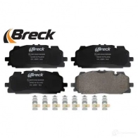 Тормозные колодки, комплект BRECK 2A3NX0 T 258610055300 1438407959 - Изображение 4