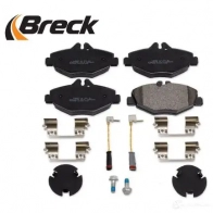 Тормозные колодки, комплект BRECK 237320070200 5BR X67 2295475 5906295146841 - Изображение 2