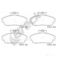 Тормозные колодки, комплект BRECK 2295310 T13 L85 215150070210 5906295145882 - Изображение 2