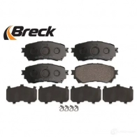 Тормозные колодки, комплект BRECK 257250070100 TQT 66 5901958622397 1223372929 - Изображение 4