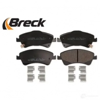 Тормозные колодки, комплект BRECK IQC0 GWL 2295587 246880070110 5901958620652 - Изображение 2