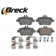 Тормозные колодки, комплект BRECK 2U3 HN5 2295603 248480070410 5901958621819 - Изображение 4